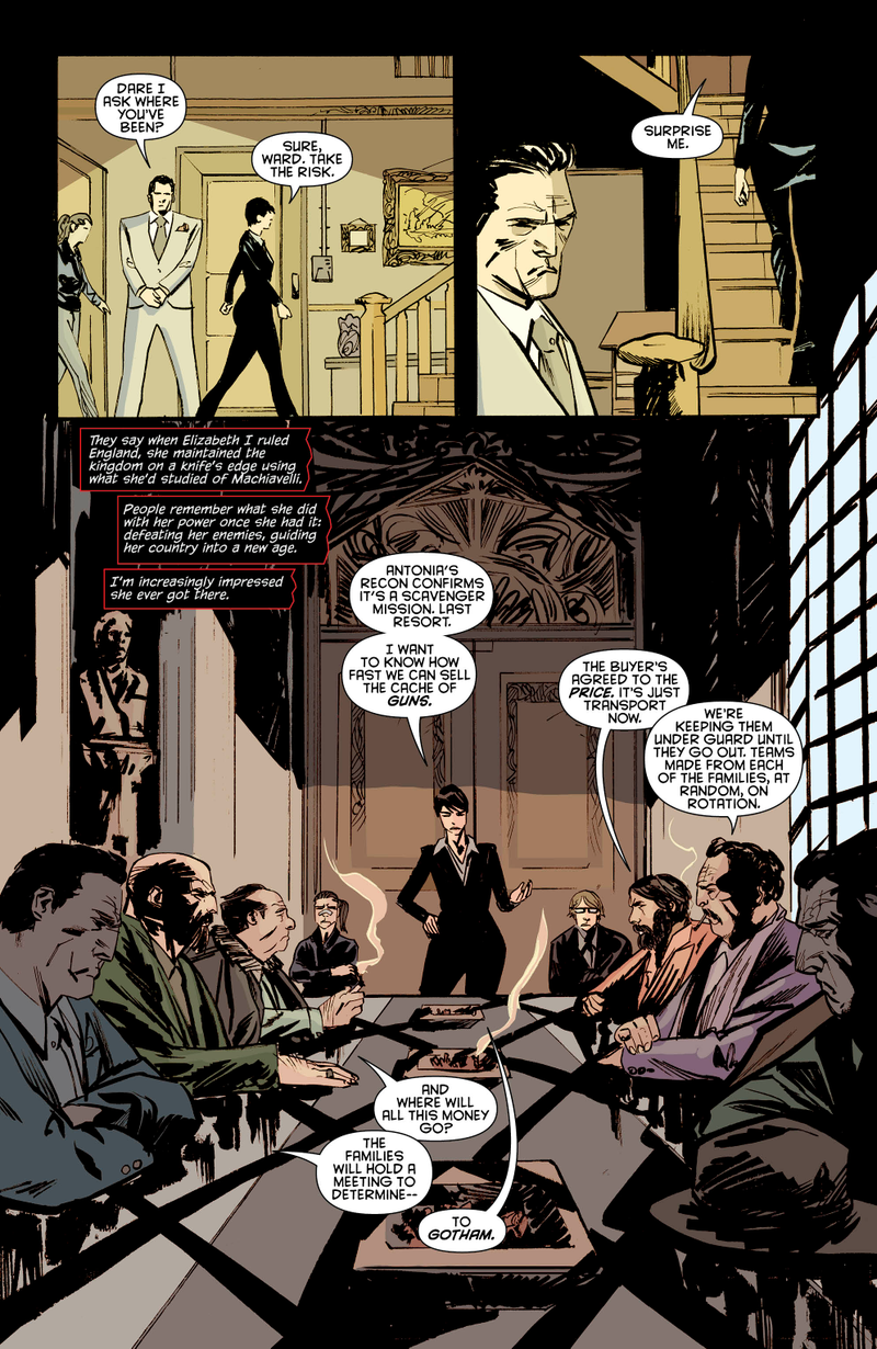 Illustration for article titled Meet Gotham's Newest Kingpin Of Crime In Our Catwoman #35 Preview